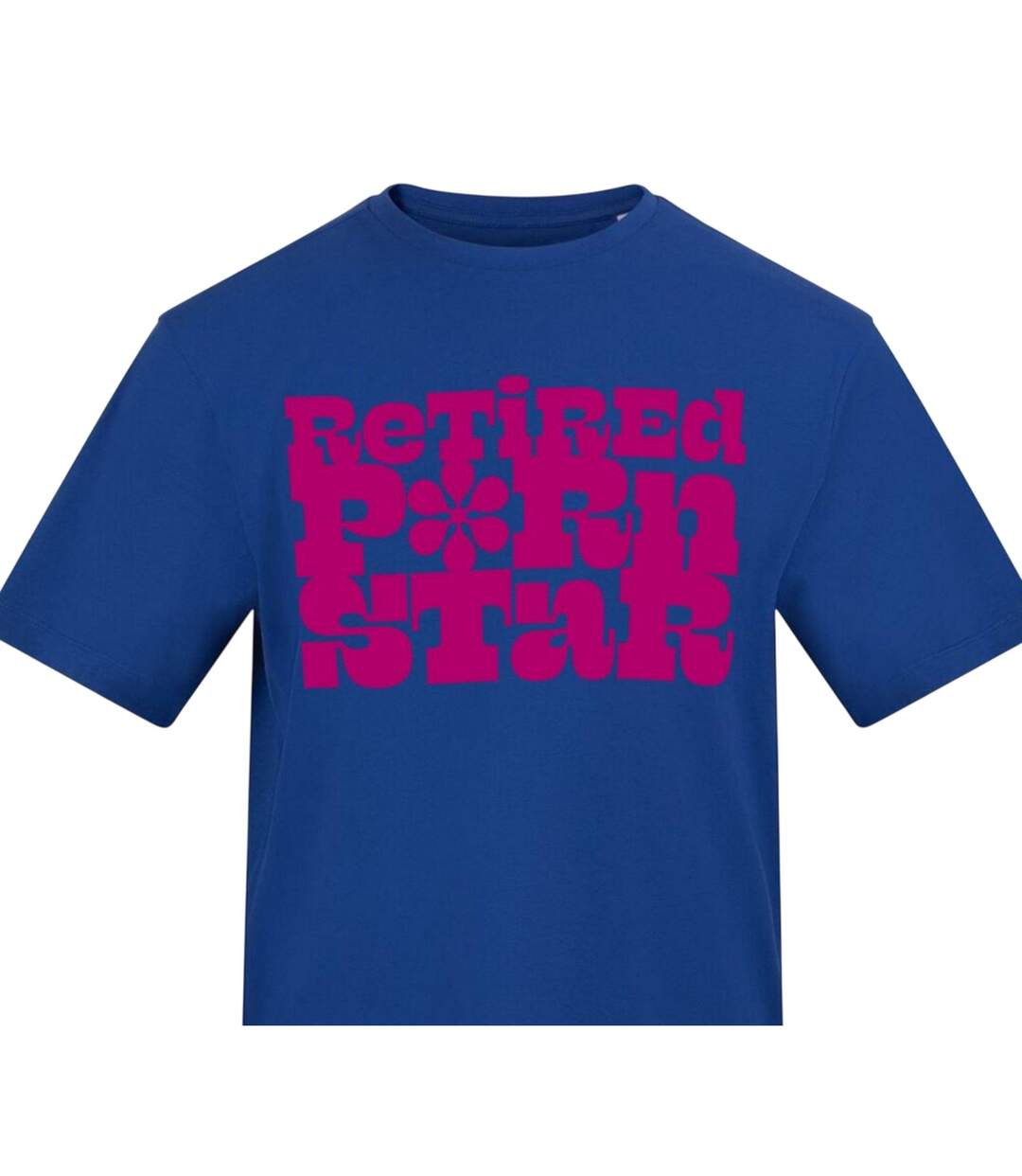 T-shirt Motif/style Imprimé Retired Homme Bleu AWD-4