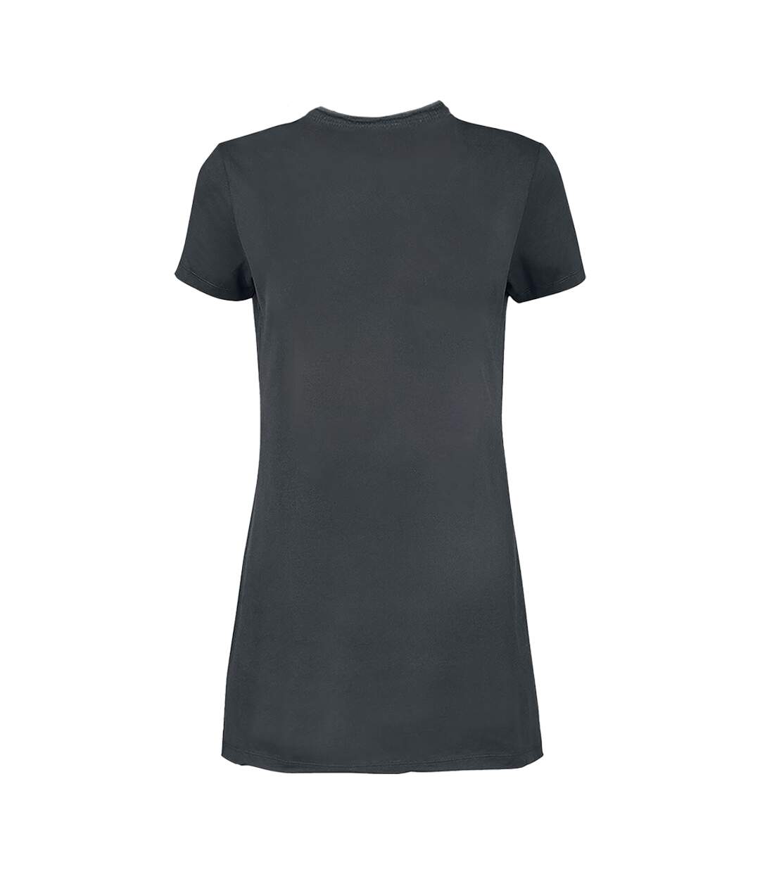 Womens/ladies Snow Leopards The Hu T-shirt Dress Charcoal Amplified-2