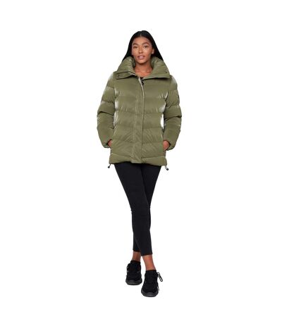 Veste Cassandra Femme Vert Sombre Crosshatch