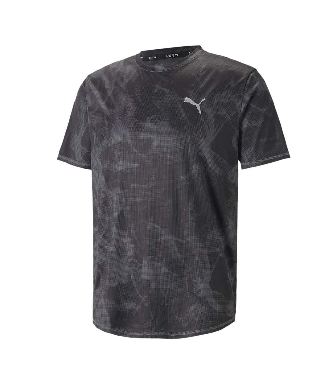 T-Shirt noir homme puma run favorite-1