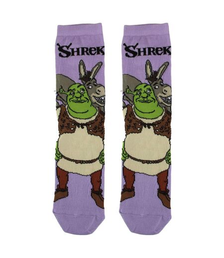Ladies Novelty Shrek & Donkey Socks | Crew Funny Dress Socks | Shrek Gifts