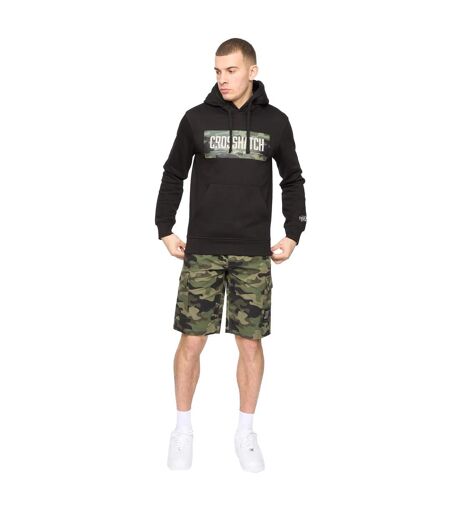Mens camtort hoodie black Crosshatch