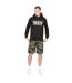 Mens camtort hoodie black Crosshatch-3
