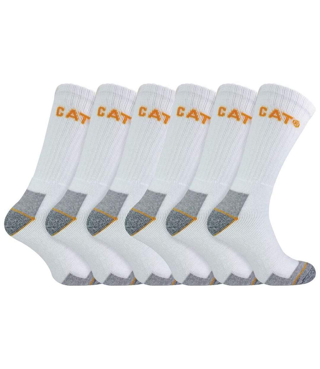 Paquet de 6 chaussettes de travail unisexes robustes pour bottes-1