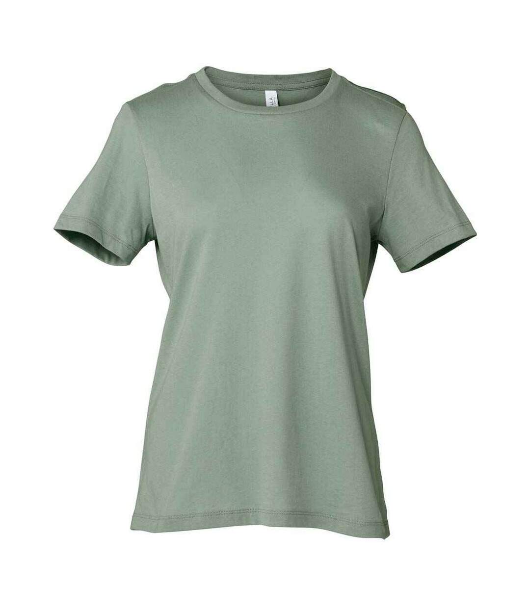 Bella - T-shirt JERSEY - Femme (Vert de gris) - UTPC3876-1