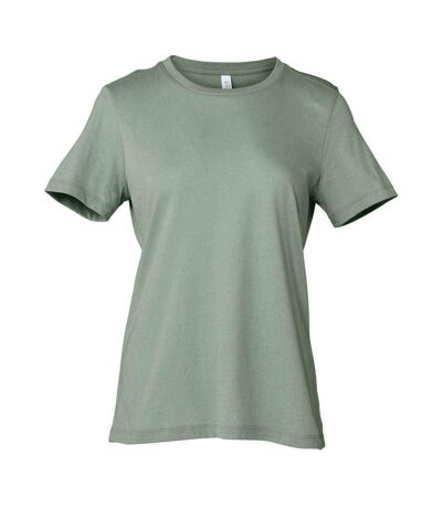 Bella + Canvas Womens/Ladies Relaxed Jersey T-Shirt (Sage Green)