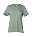 Bella - T-shirt JERSEY - Femme (Vert de gris) - UTPC3876