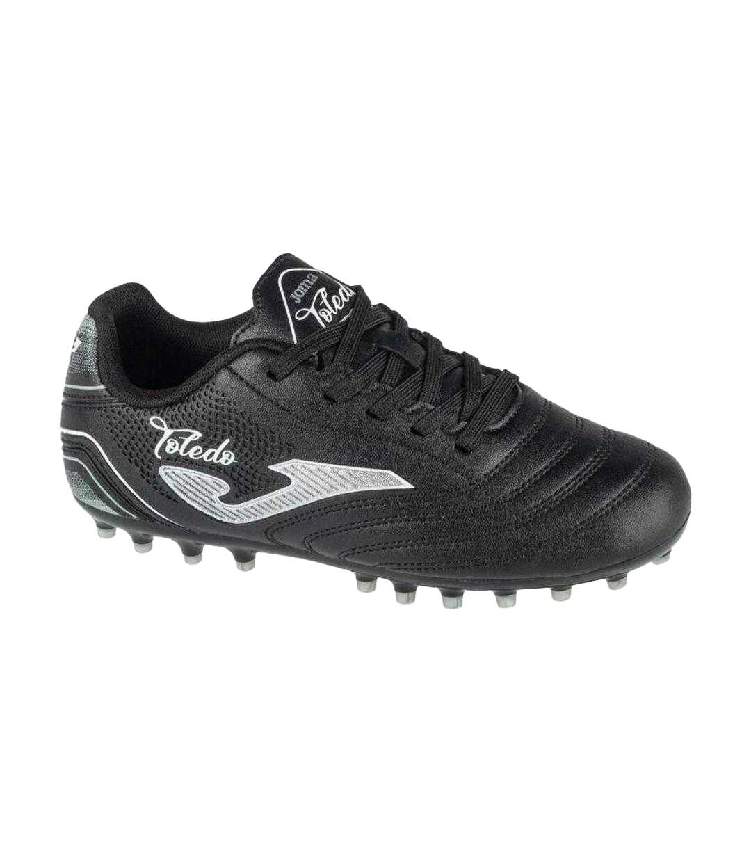 Childrens/kids Toledo 2401 Football Boots Black Joma-1
