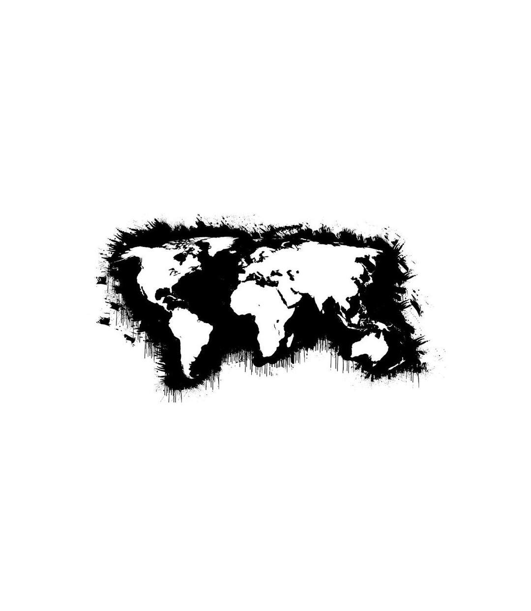 Papier Peint White Continents, Black Oceans... II 450x270cm-2