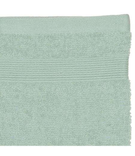Lot de 2 Gants de Toilette Confort 15x21cm Vert Céladon