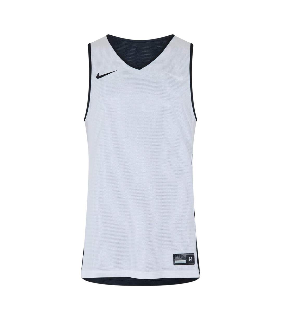 Maillot De Basket Homme Noir Blanc Nike-1