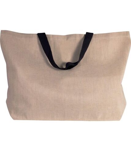 Sac en toile fourre tout - KI0228 - beige naturel