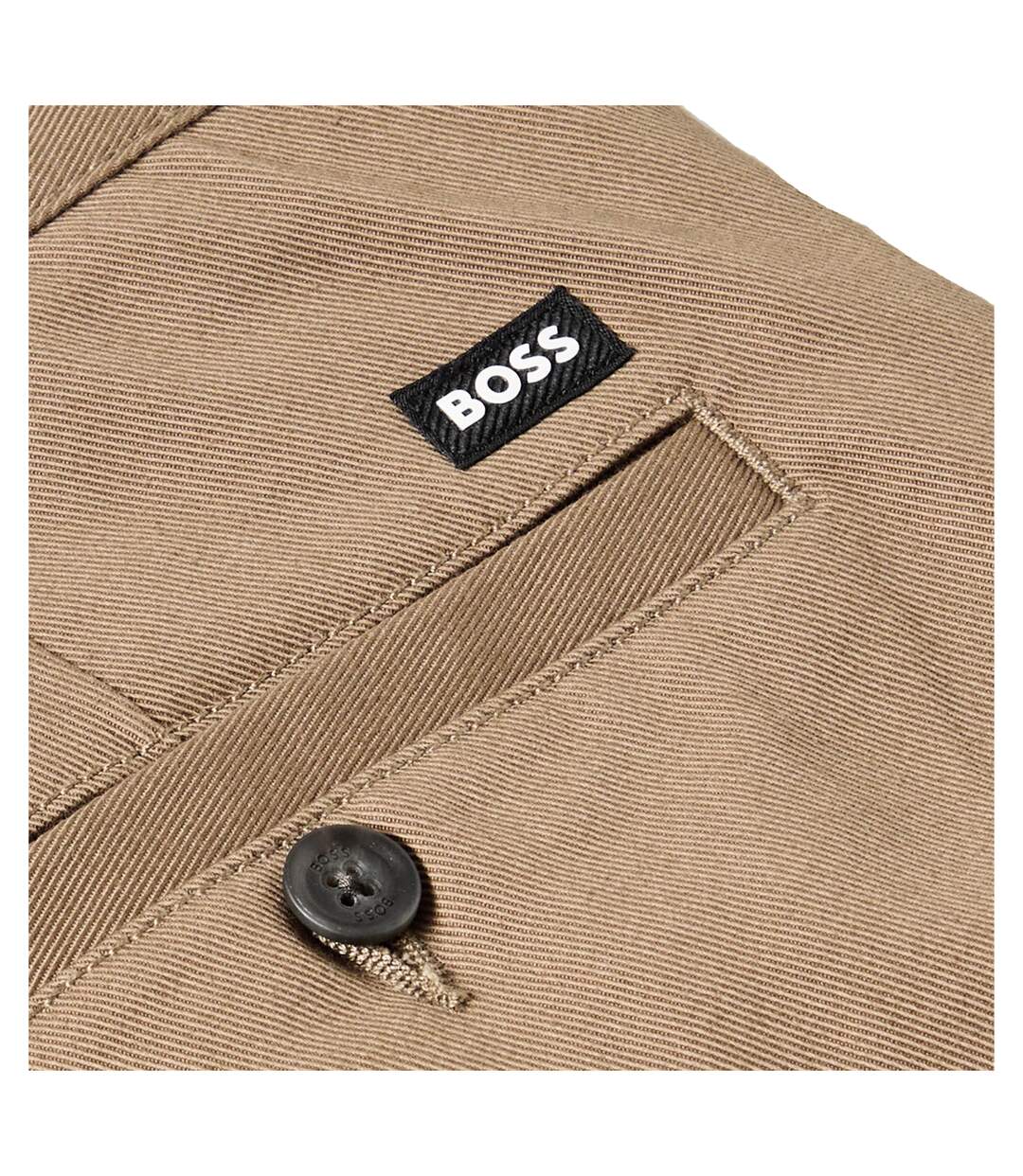 Mens Kaiden Trousers Brown Boss-3