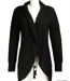 Gilet Femme Maille Douce Noir (Réf. AH1173N)-2