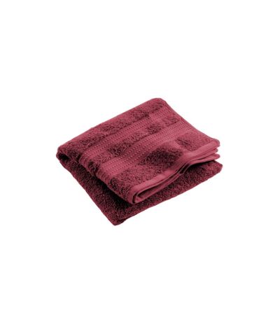 Serviette de Toilette Excellence 50x90cm Bordeaux