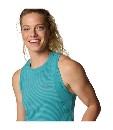 Débardeur Femme Bleu Sarcelle Columbia