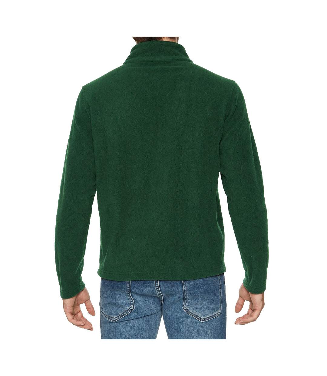 Gildan Mens Hammer Micro Fleece Jacket (Forest Green)
