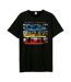 T-shirt Style The Police Synchronicity Adulte Noir Amplified-1
