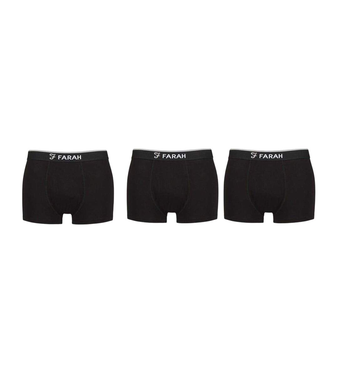 Lot De 5  Boxers Homme Noir Farah-2