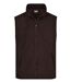 Gilet sans manches bodywarmer polaire homme - JN045 - marron