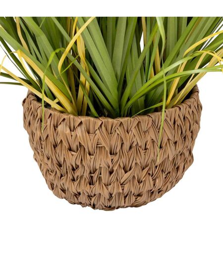 Plante Herbe Artificielle en Pot Maxime 80cm Vert