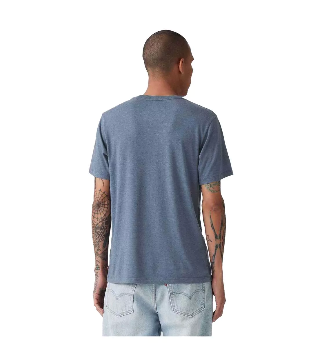 T-shirt Motif Logo Classique Homme Indigo Levis-3