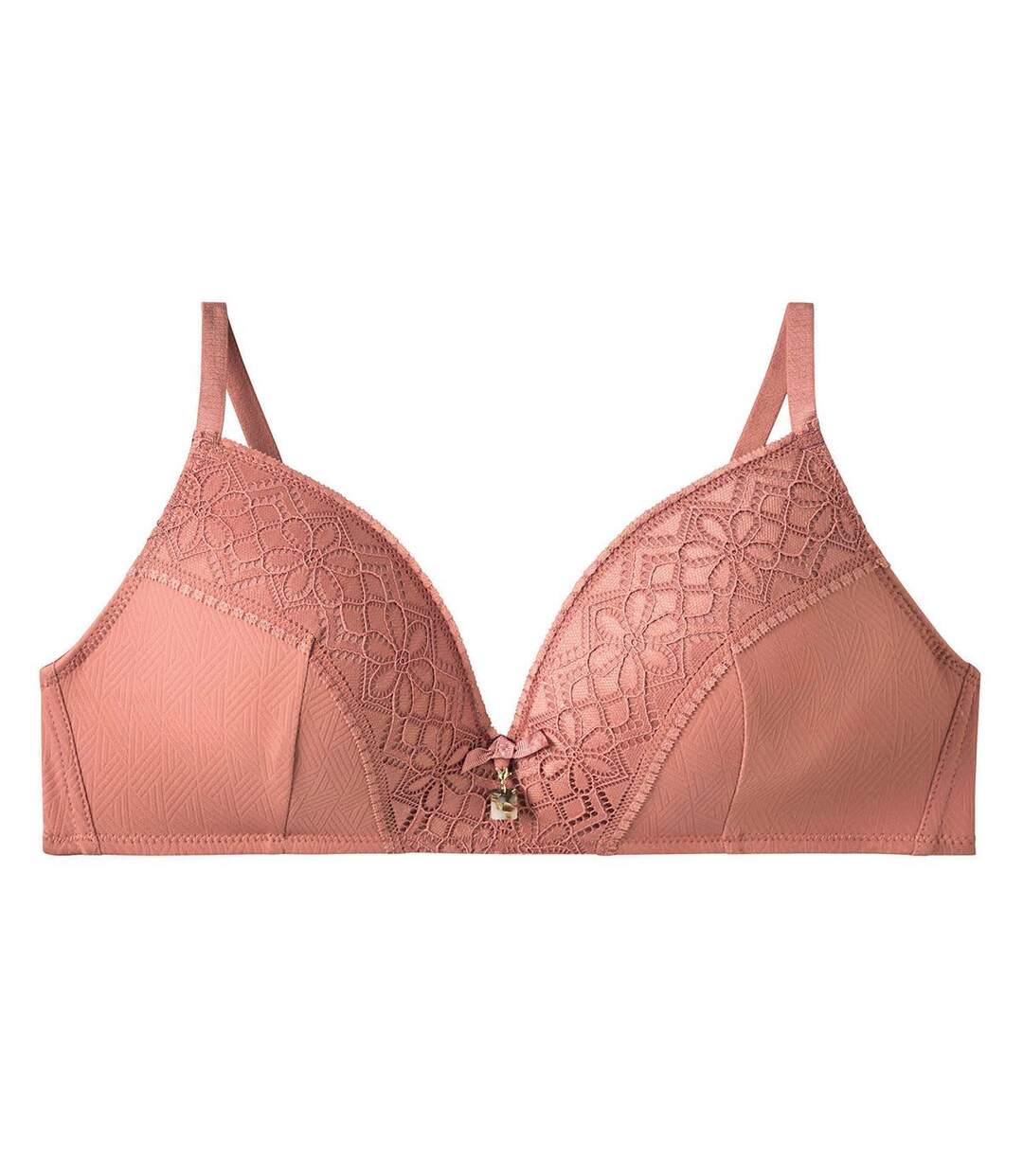 Soutien-gorge ampliforme coques souples terracotta Palanquin