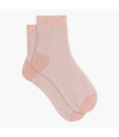 Chaussettes mi-hautes laine/viscose et fils de lurex Mode