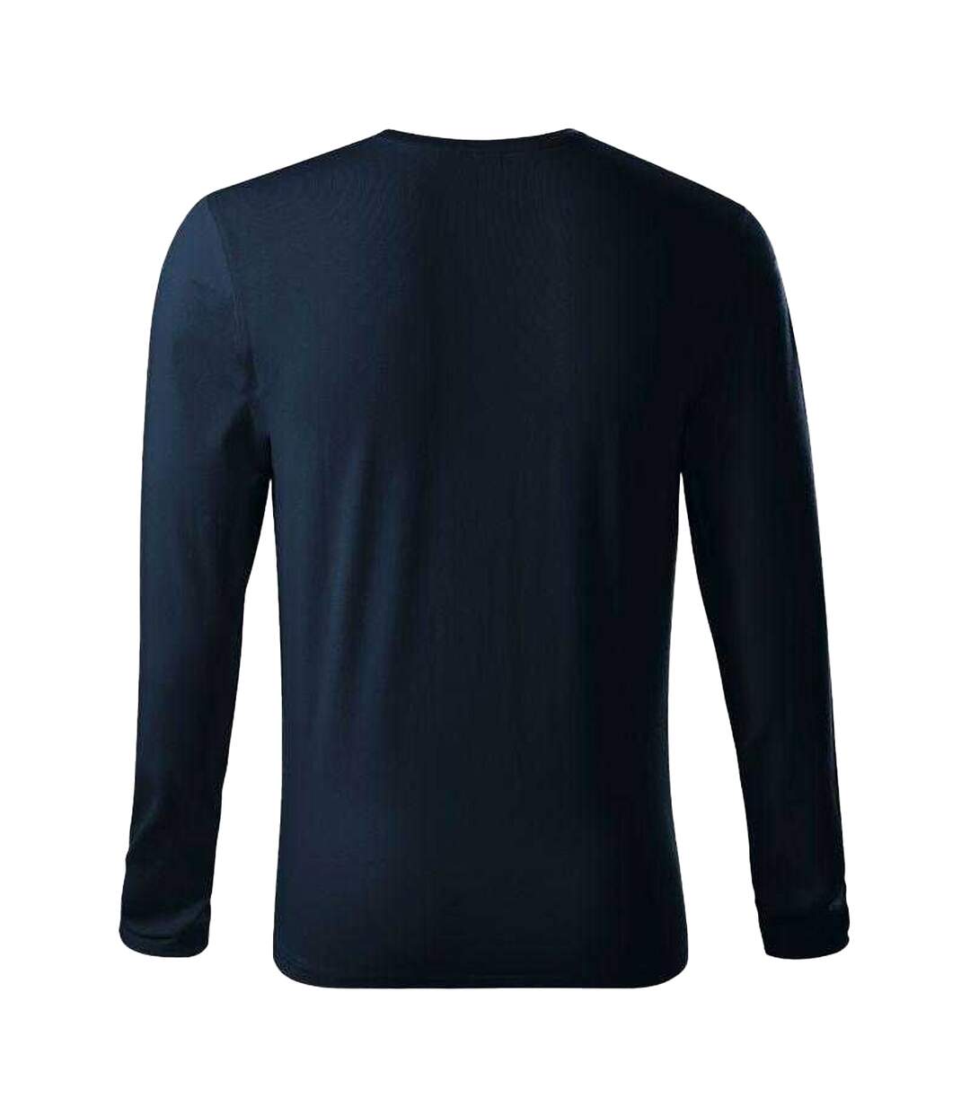 T-shirt Manches Longues Brave Homme Bleu Marine Foncé Malfini-2