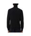Pull zippé noir homme lacoste monta-2