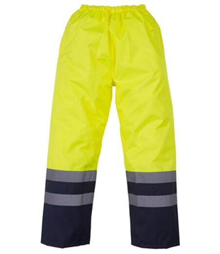Surpantalon de sécurité - Haute visibilité - HVS462 - jaune fluo et bleu marine