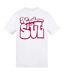 T-shirt Motif/style Imprimé Northern Soul Homme Blanc AWD-1