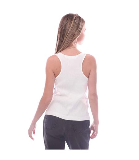 Débardeur classic femme blanc / noir Palm Angels