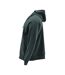 Unisex Adult Plain Full Zip Hoodie Forest Green Mascot-3