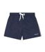 Short De Bain Motif/style Passepoil Contrasté Homme Bleu Marine Armani Exchange-2