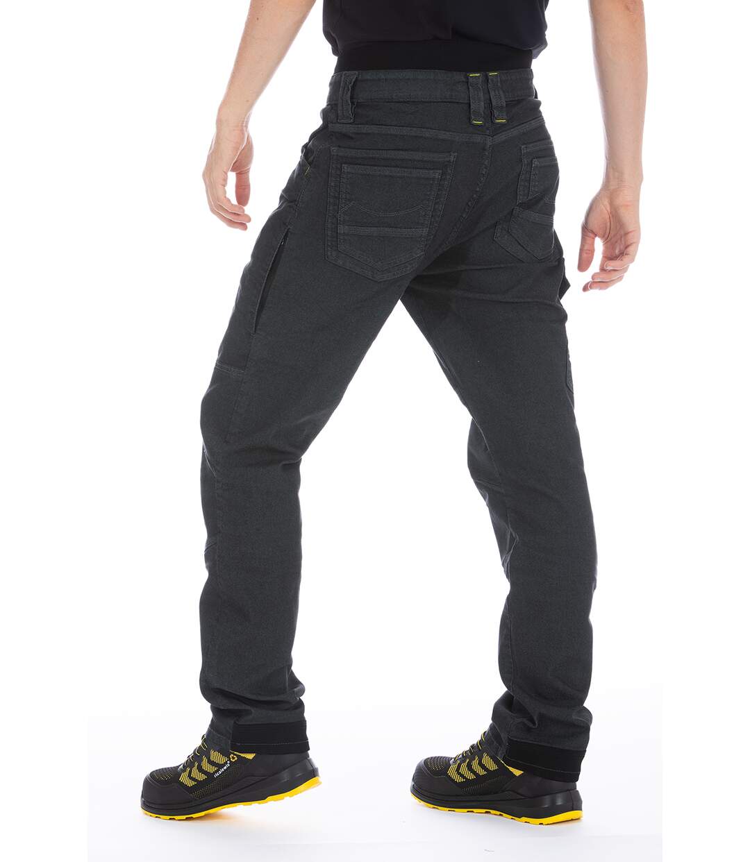 Pantalon multi-poches à ceinture haute dans le dos WELLER2-2