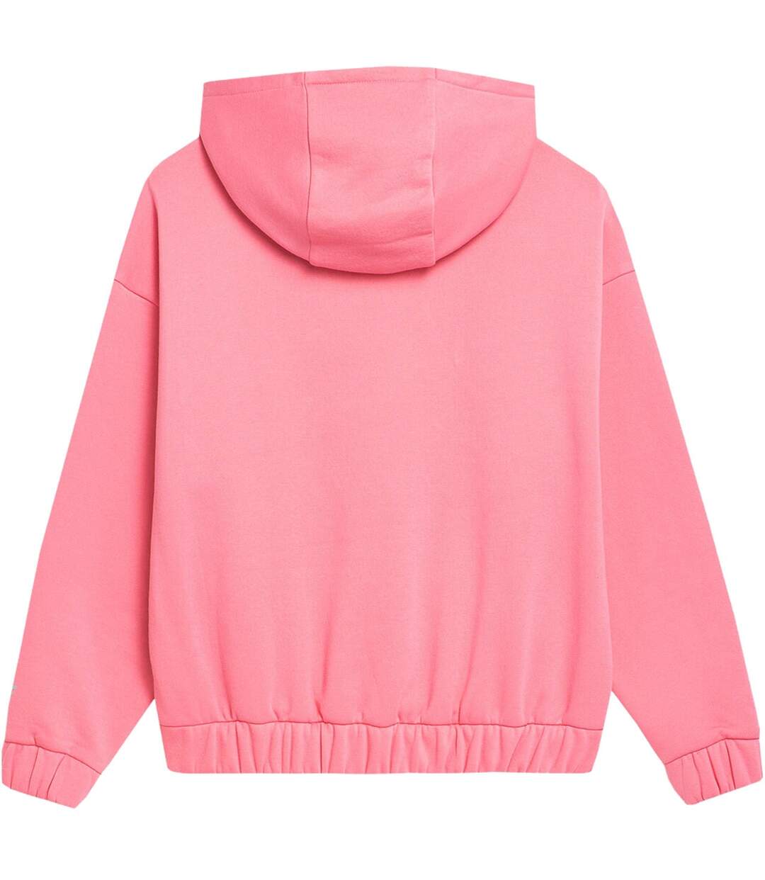 Sweat À Capuche F255 Femme Rose 4F-3