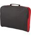 Bullet Florida Conference Bag (Solid Black/Red) (15.7 x 3.1 x 10.6 inches) - UTPF1193