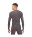 Mens Series-5 Long-sleeved Top Charcoal Skins-2