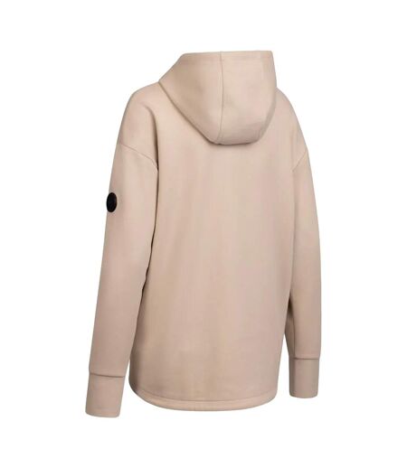 Womens/ladies hilde hoodie soft stone Trespass