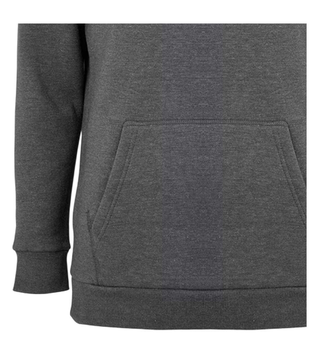 Mens Toce Hooded Raglan Hoodie Charcoal Ellesse-4