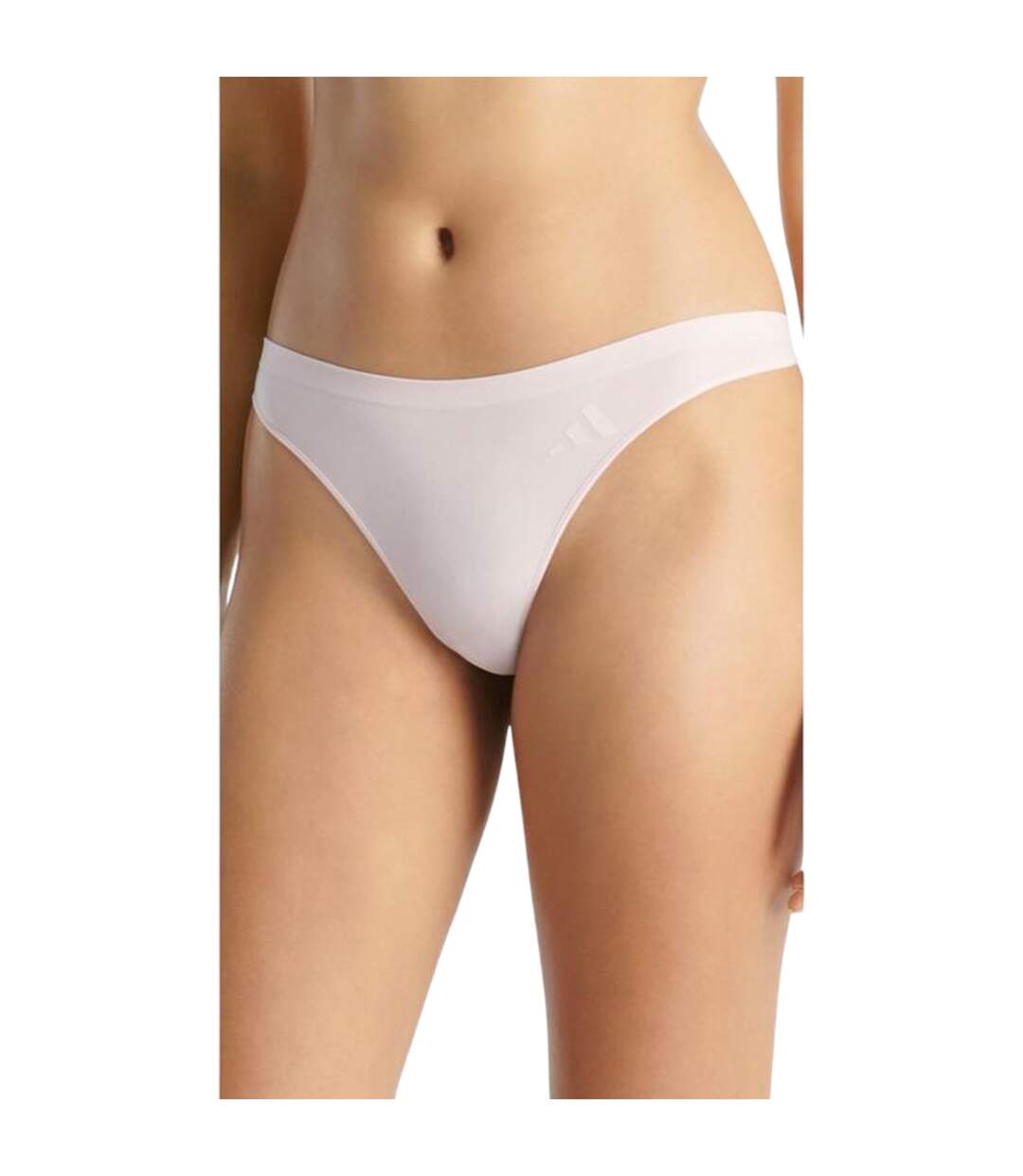 Lot De 3  Strings Femme Noir Vert Rose Adidas-3