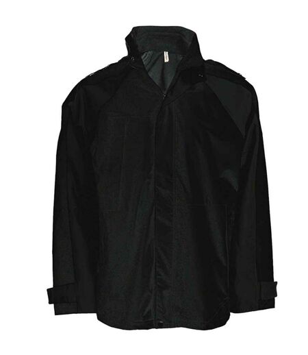 Mens 3 in 1 fleece jacket black Kariban