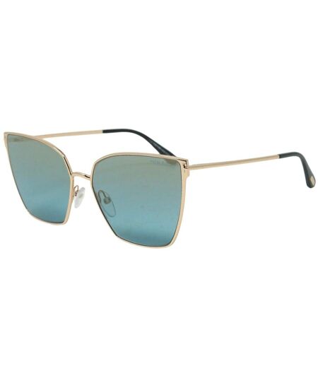 Womens/ladies Helena Sunglasses One Size Gold Blue Tom Ford