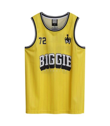 Maillot de basket homme jaune Amplified
