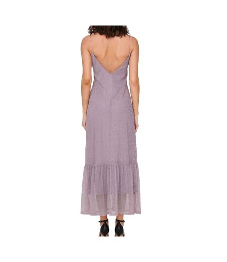 Robe Violette Femme Only Tinga - L