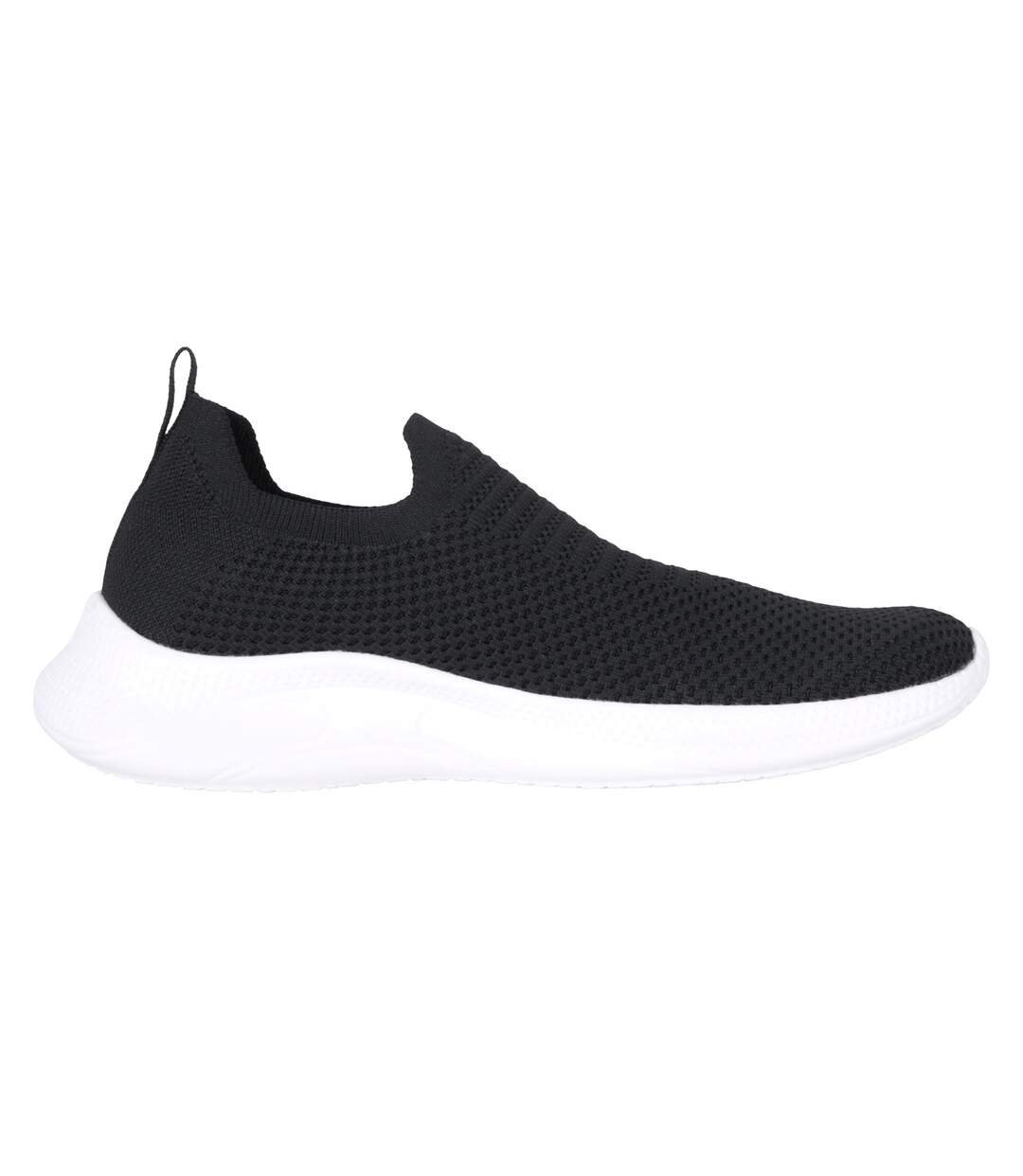 Womens/ladies Glade Slip-on Shoes Black Mountain Warehouse-4