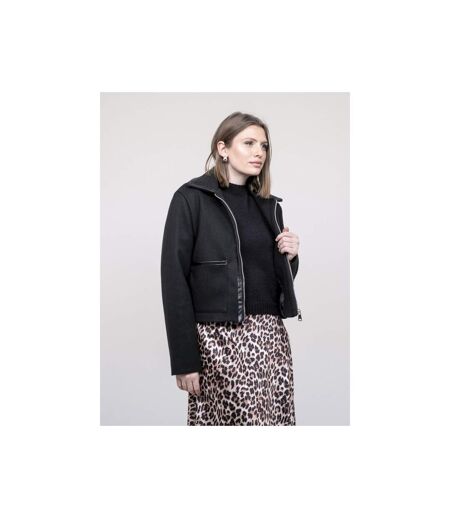 Blouson avec détails similicuir UZELLE - Dona X Lisa