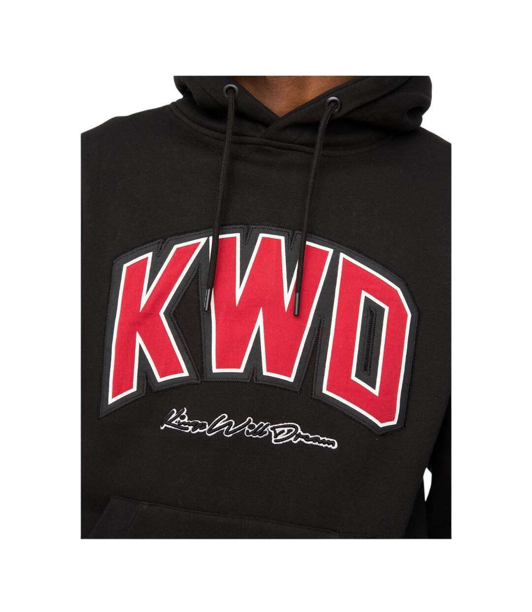 Mens Kingdome Hoodie Black Kings Will Dream-4