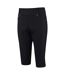 Womens/ladies Stretch Golf Shorts Black Island Green-1